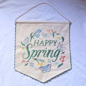 Threshold Embroidery Wall Decor Spring